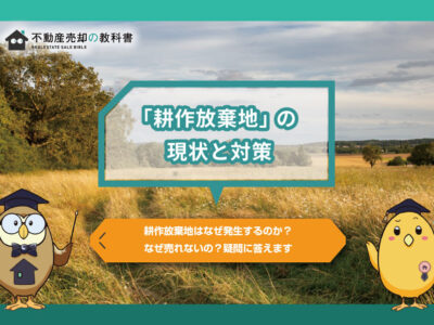 耕作放棄地とは何か？耕作放棄地の現状や対策等について徹底解説
